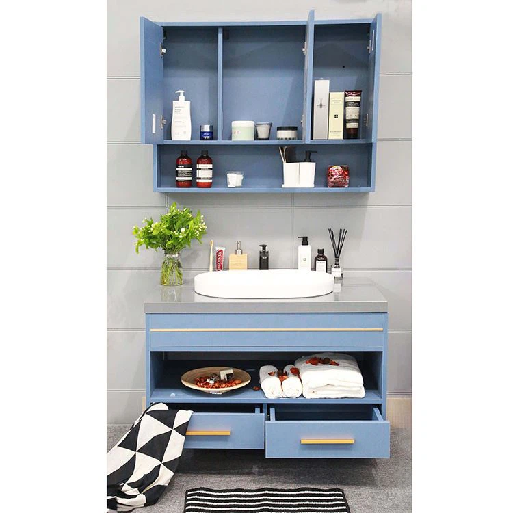 সিঙ্ক সহ 36 ইঞ্চি ভাসমান ভ্যানিটি