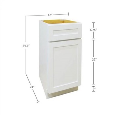 12 ইঞ্চি বেস ক্যাবিনেট