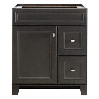 30 ইঞ্চি ধূসর বাথরুম ভ্যানিটি