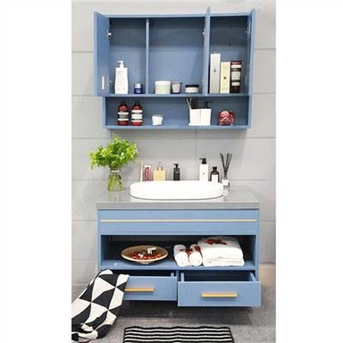 সিঙ্ক সহ 36 ইঞ্চি ভাসমান ভ্যানিটি