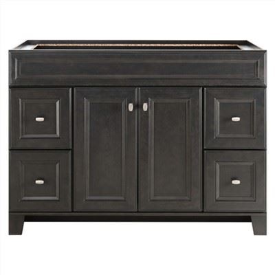 48 ইঞ্চি ধূসর বাথরুম ভ্যানিটি